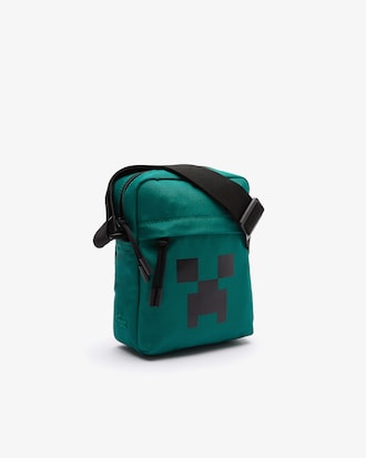 Lacoste x Minecraft Print Canvas Crossbody