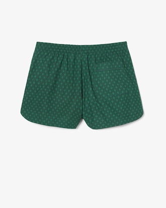 Men's Runway Print Poplin Shorts