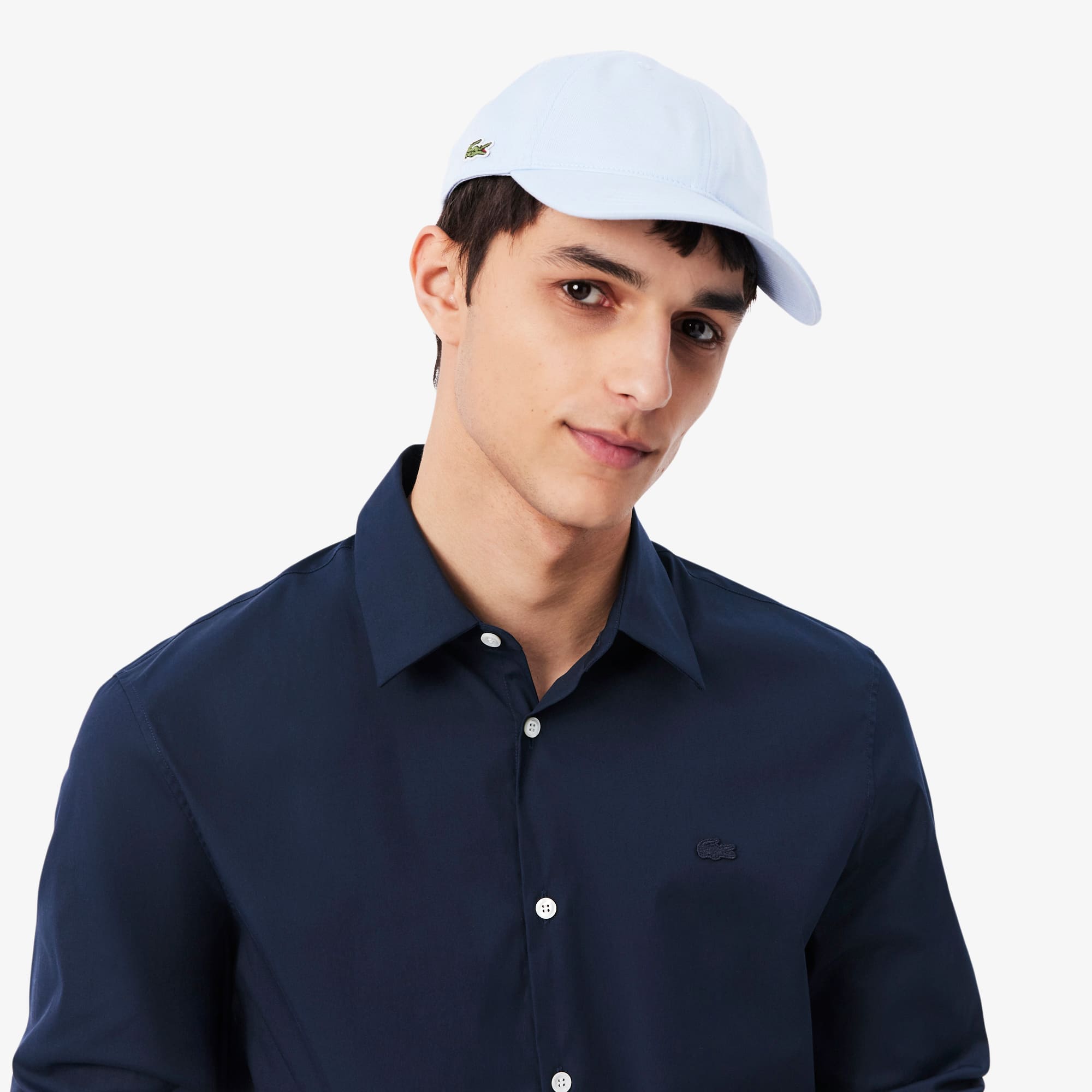 Slim Fit Stretch Poplin Shirt