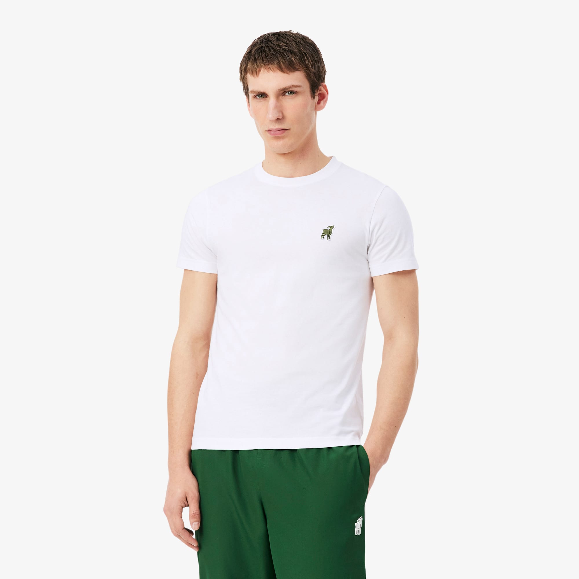 Unisex Lacoste x Novak Djokovic The GOAT T-Shirt - Lacoste x Novak