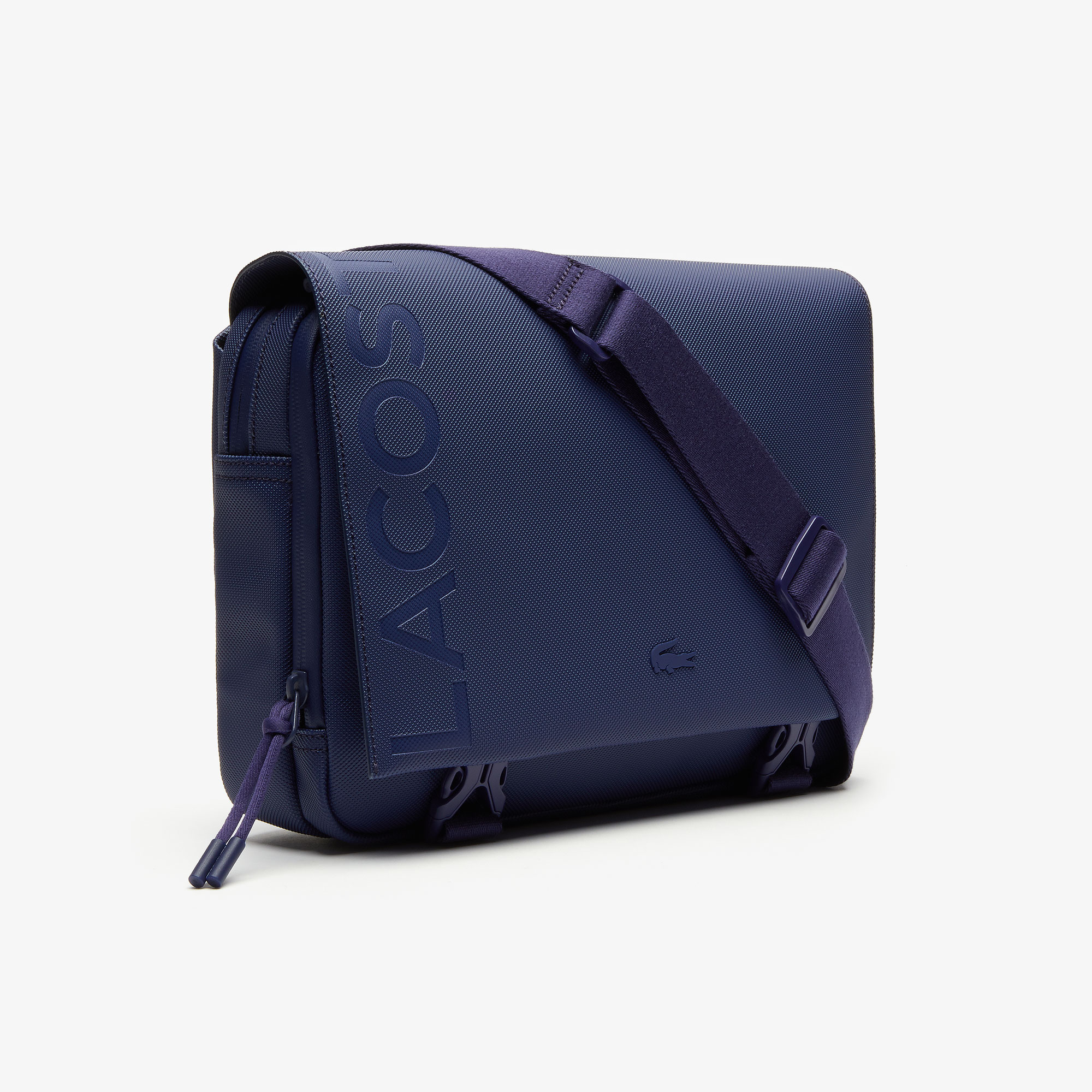 Men's L.12.12 Clipped Flap Adjustable Shoulder Strap Small Pouch Men