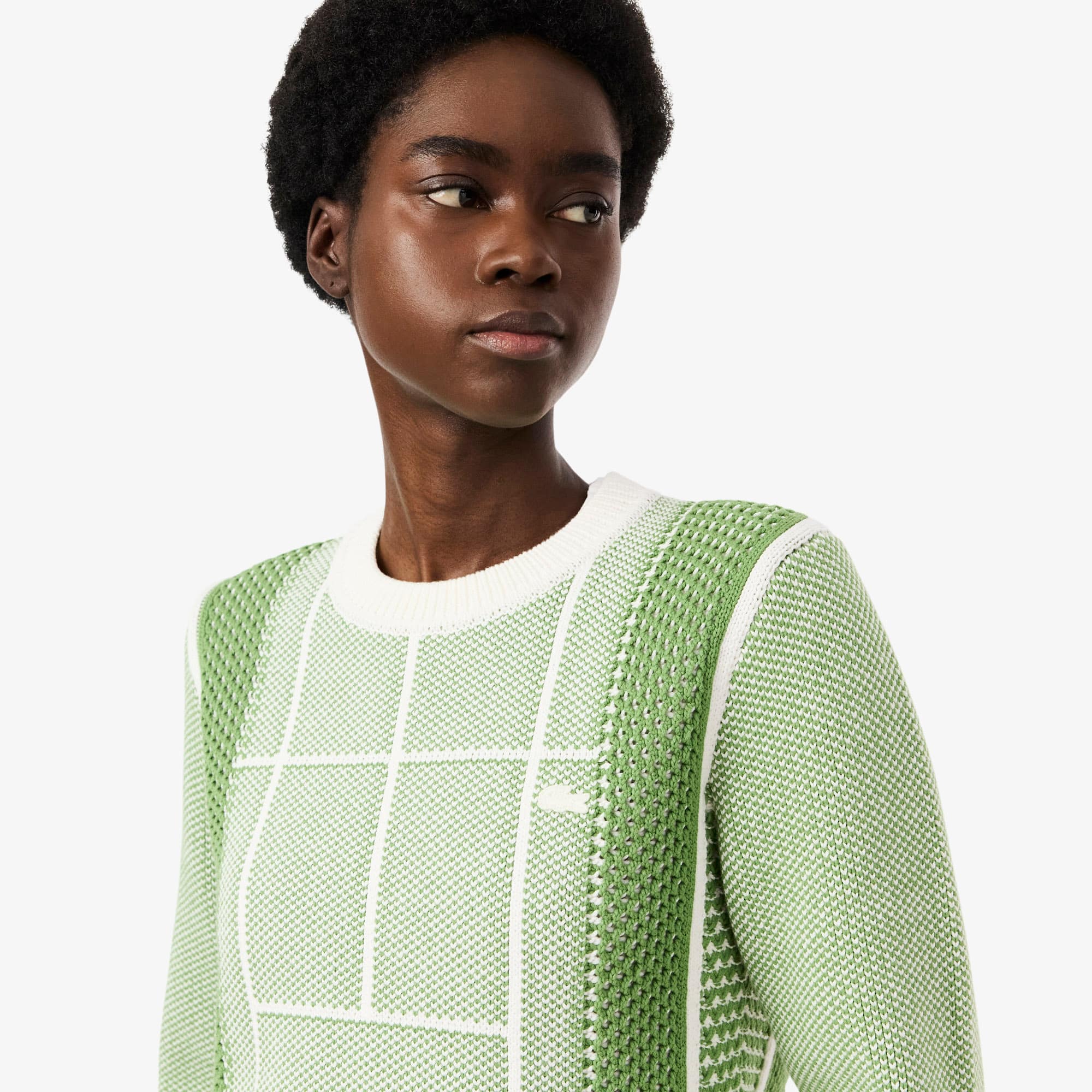 Tennis Court Graphic Sweater - Sweaters & Sweatshirts - New In
