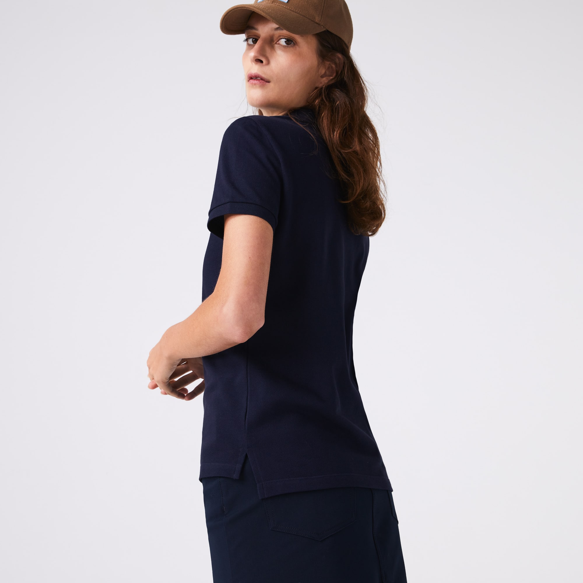 Women's Regular Fit Supple Petit Piqué Polo - Polo Shirts