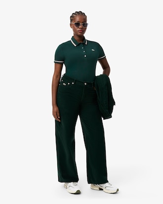 Women's L.12.D Slim Fit Trim Detail Polo