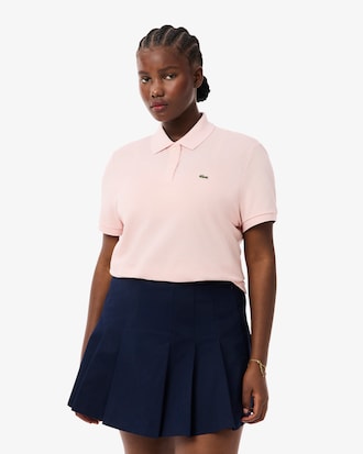Polo de Petit Piqué Suave con Corte Regular para Mujer