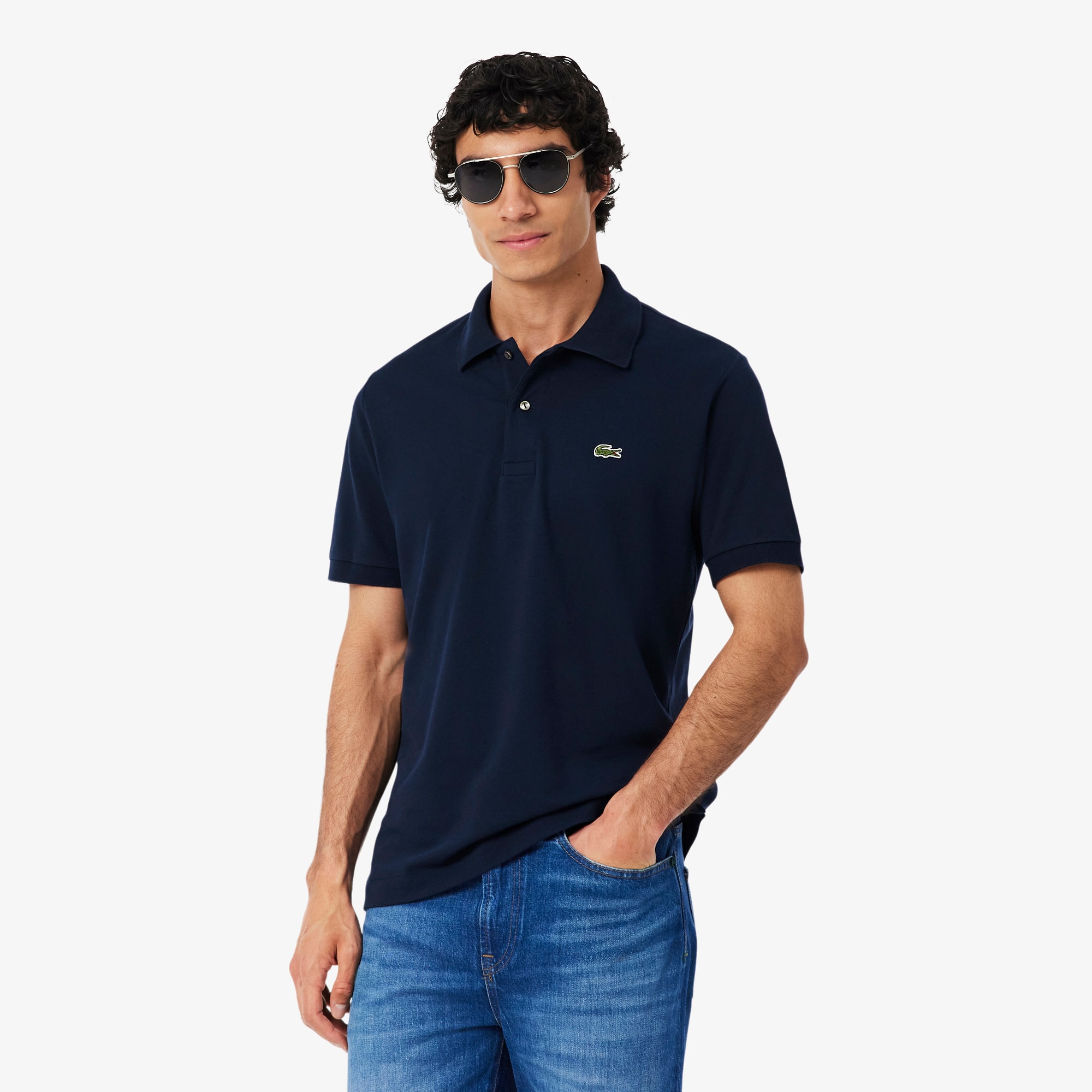 Men's Classic Fit L.12.12 LIGHT Piqué Polo - Polo Shirts - New In