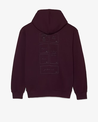 Sudadera con Gorro de Felpa Estampada