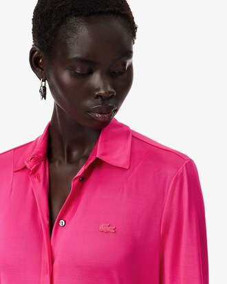 Runway Satin Slim Fit Shirt
