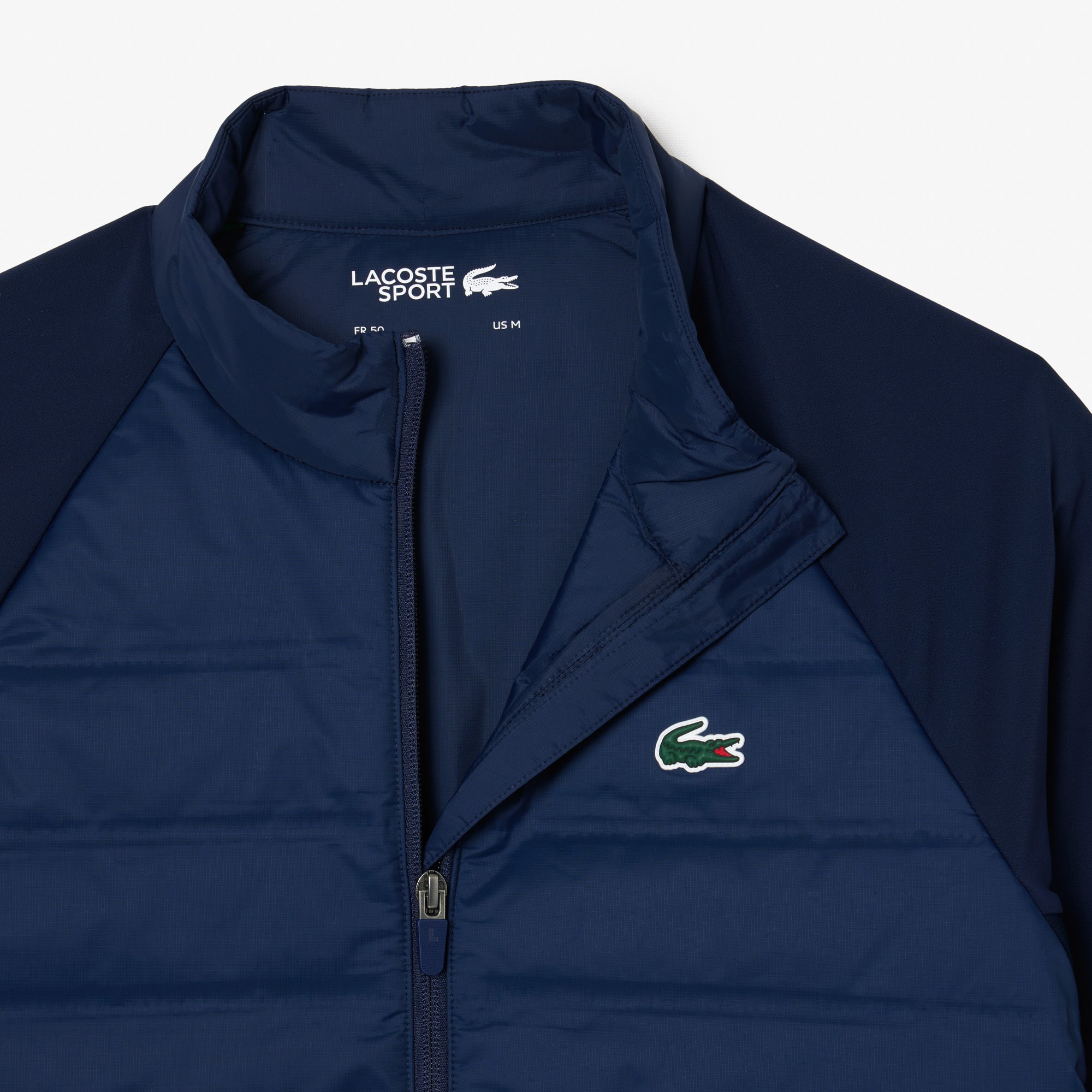 Men's High-Neck Quilted Golf Jacket - Jackets & Coats - New In