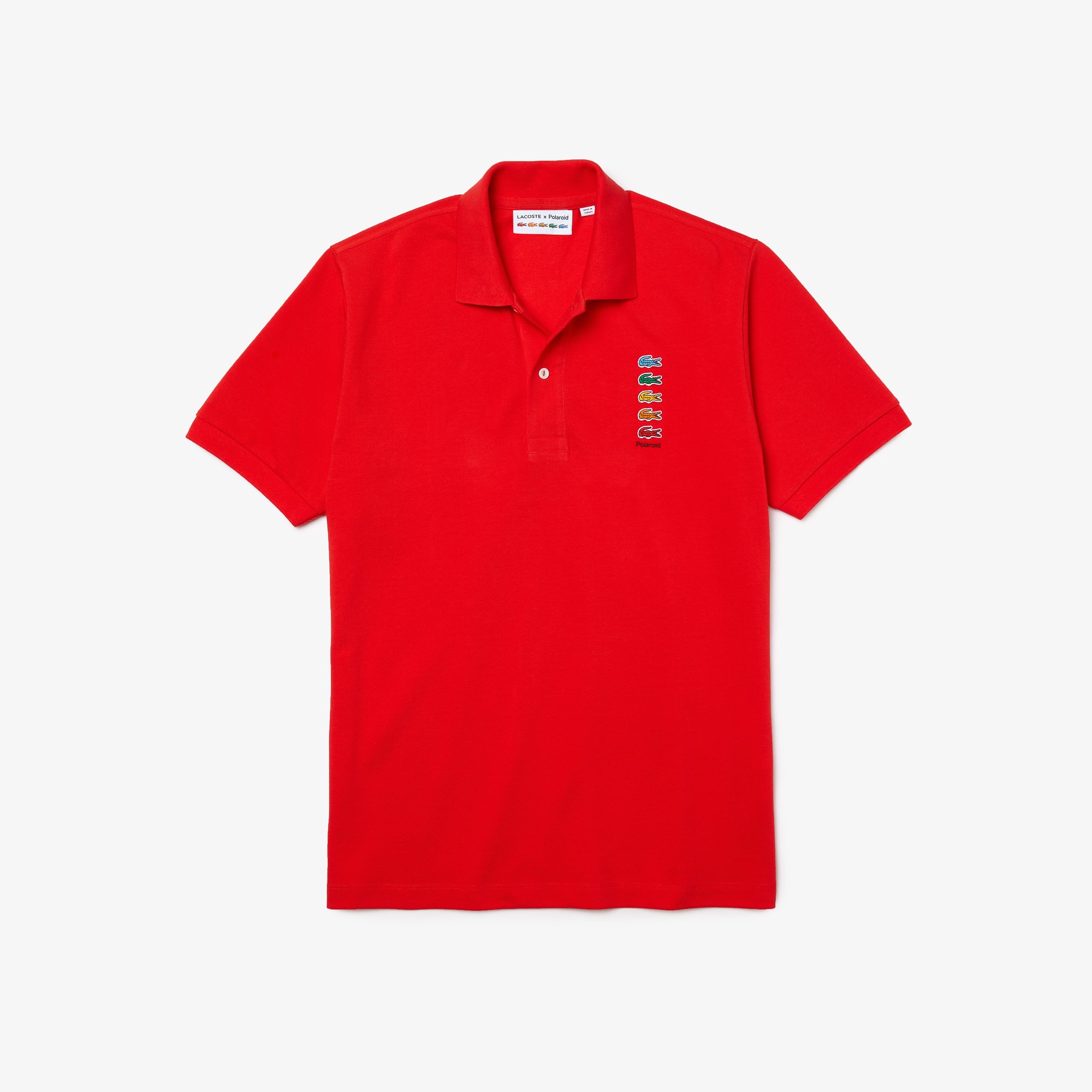 lacoste multicolor polo