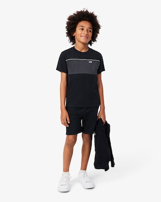 Colorblock Fleece Shorts