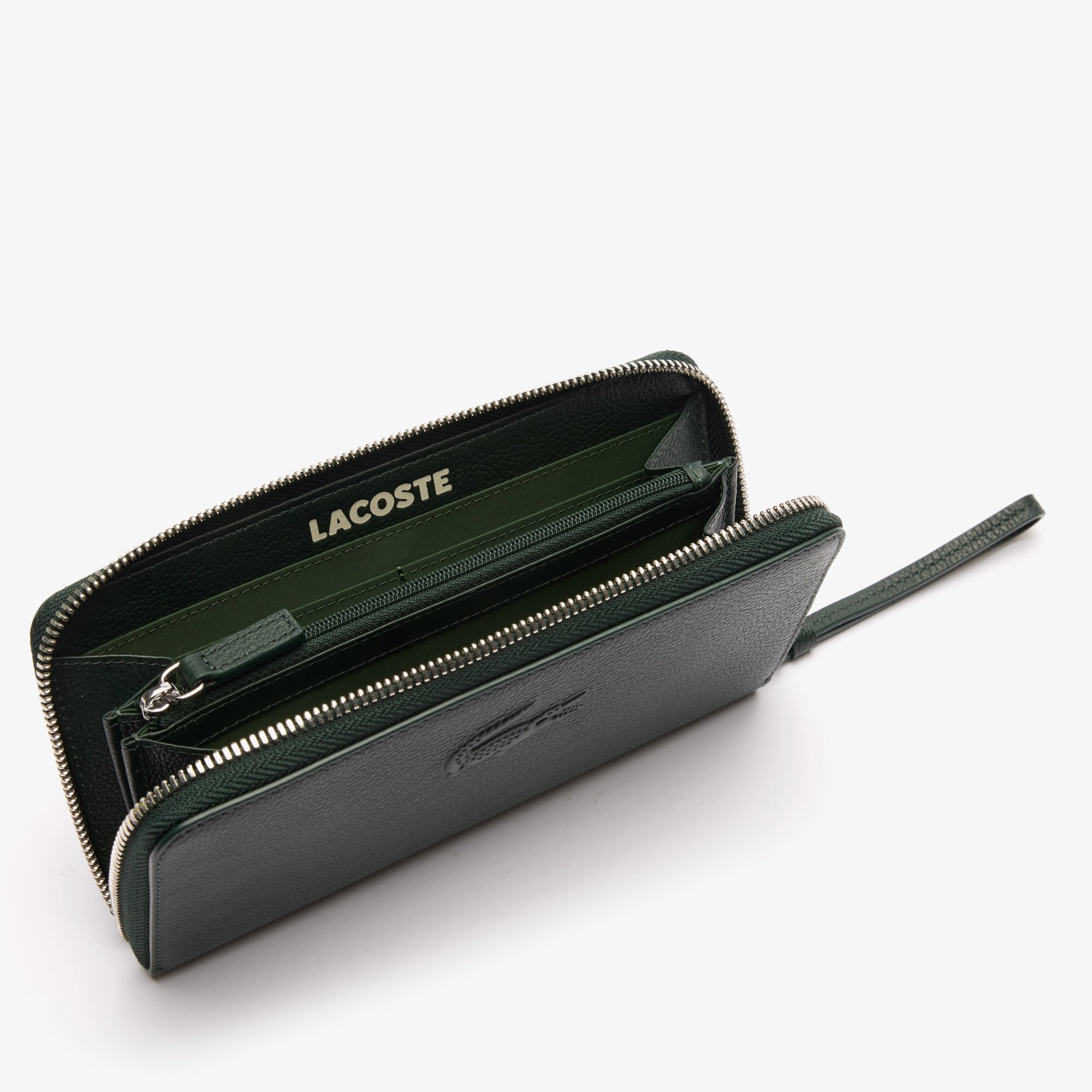 City Court Grain Leather Billfold - Bags - New In 2025 | Lacoste