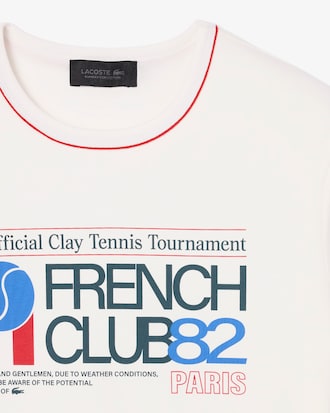 Runway Tennis Print T-shirt