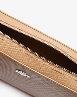 Sac &agrave; bandouli&egrave;re amovible Chantaco en cuir piqu&eacute;