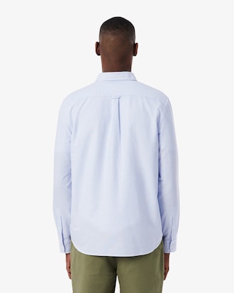 Men's Regular Fit Striped Oxford Shirt