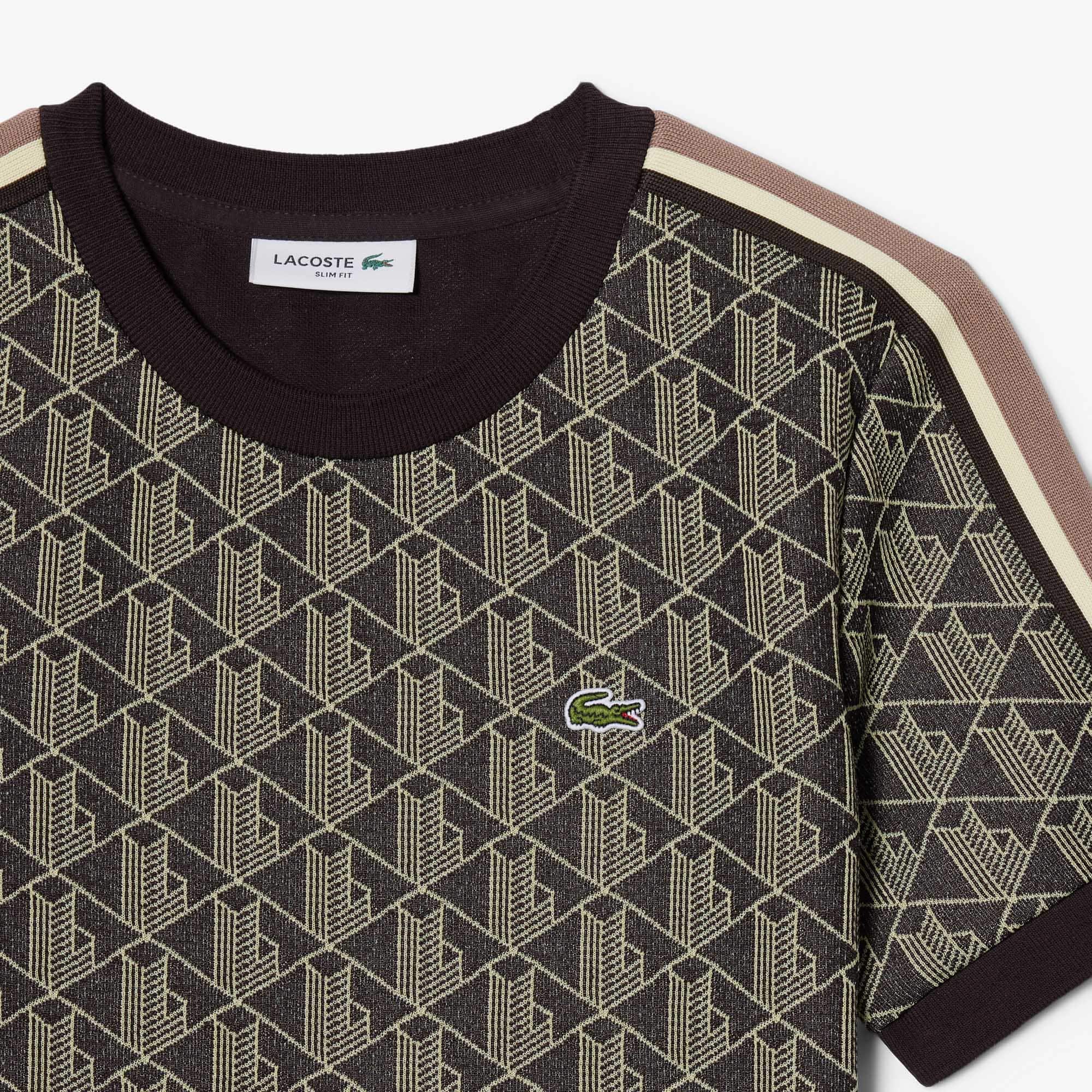 Women's Slim Fit Monogram T-Shirt - Organic Cotton - New In 2026
