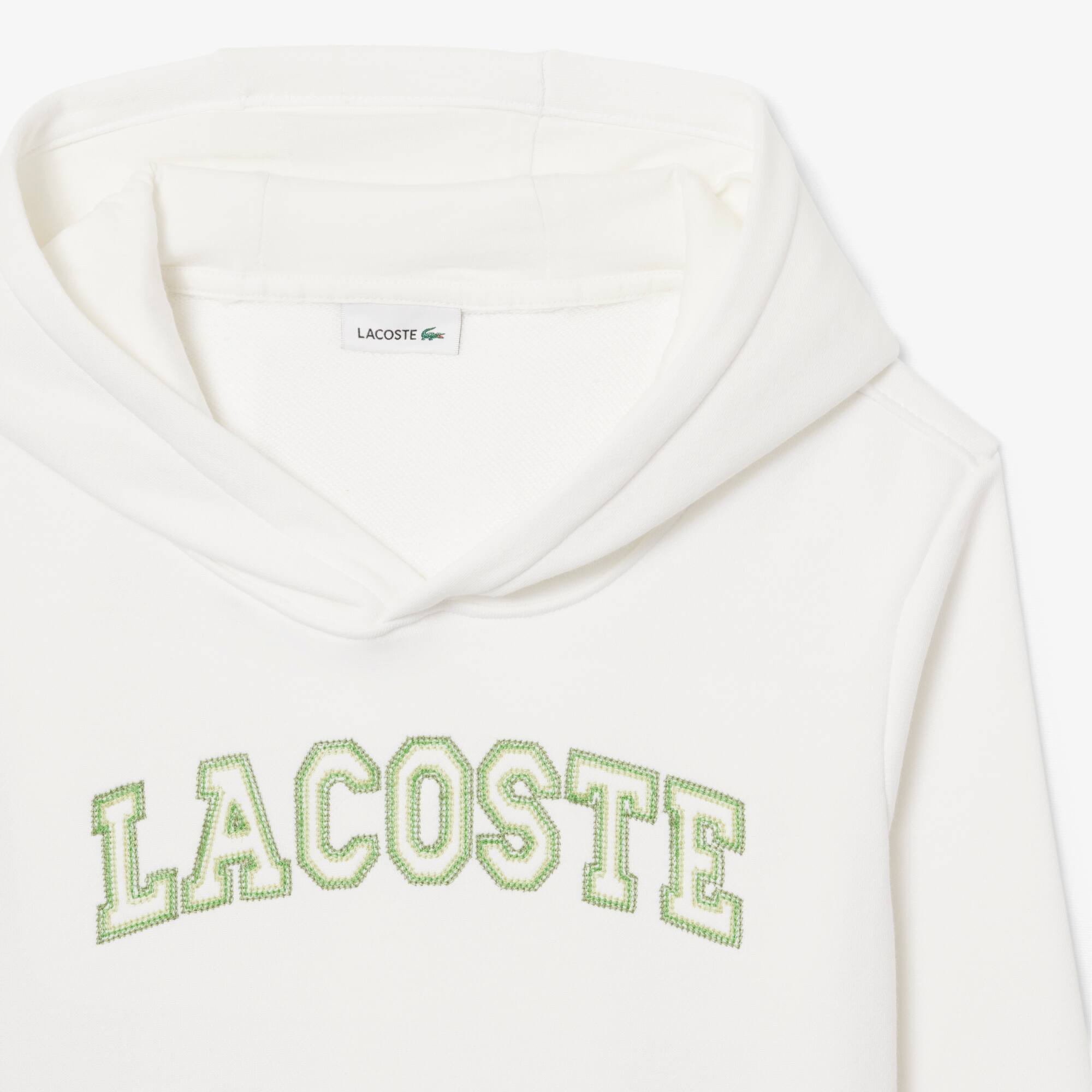 Embroidered Fleece Hoodie