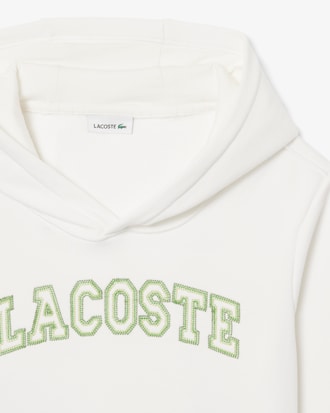 Embroidered Fleece Hoodie