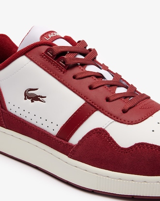 Men's T-Clip Leather Sneakers