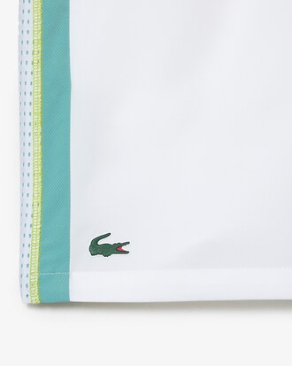 Short homme Lacoste Tennis en polyester recycl&eacute;