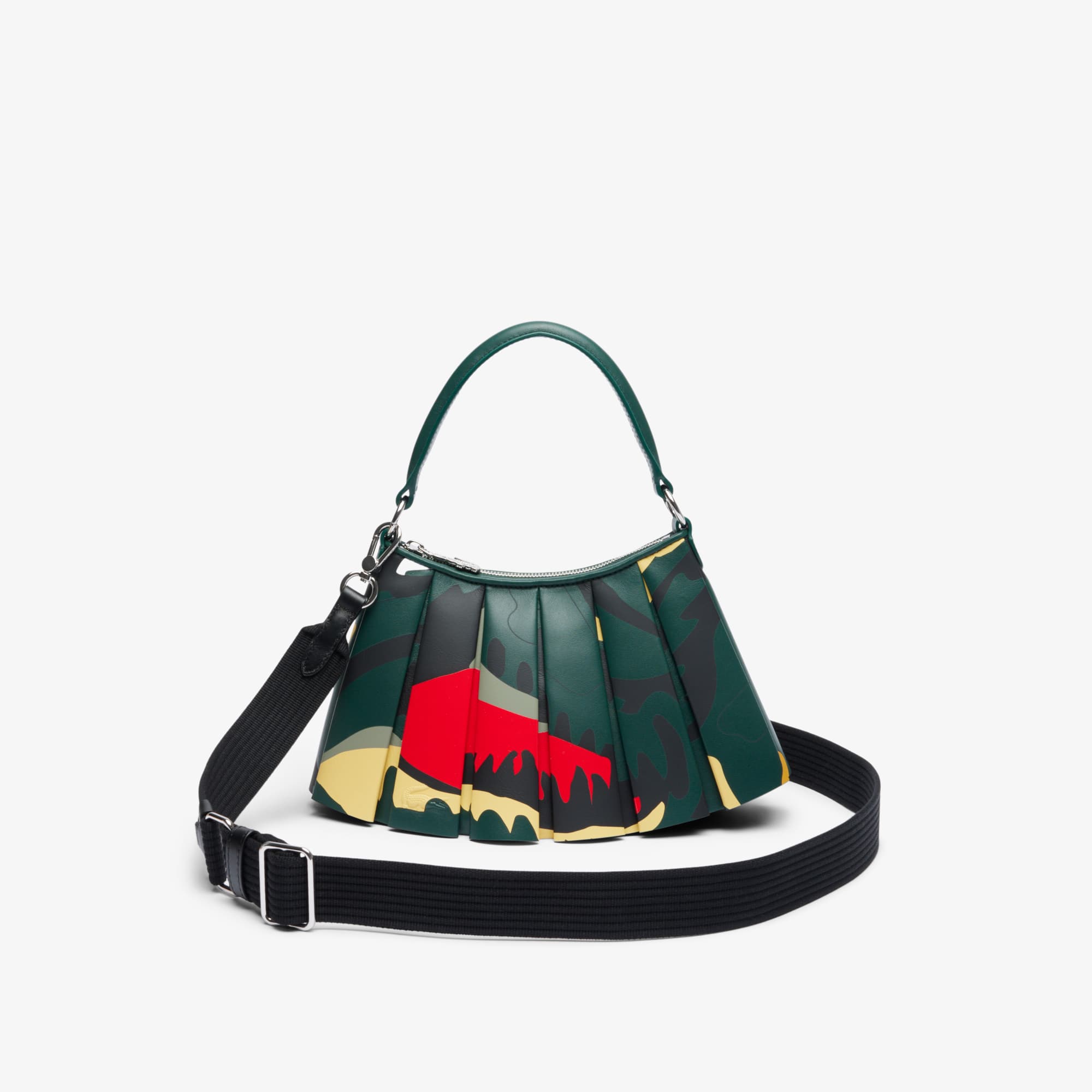 Women's Small Runway Lenglen Crocodile Print Leather Bag