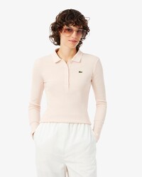 Women's Slim Fit L.12.D Ribbed Cotton Polo
