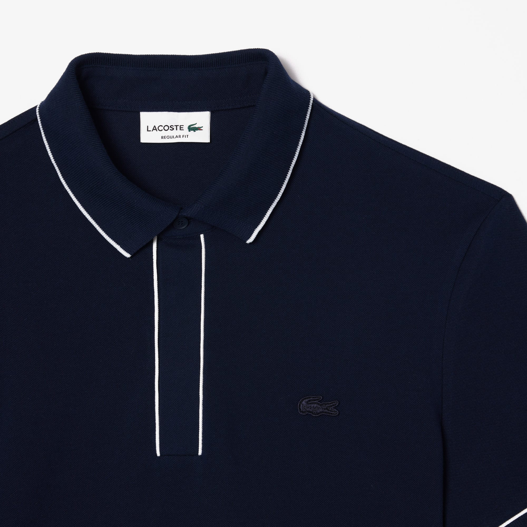 Men's Regular Fit Paris Stretch Piqué Polo - Polo Shirts