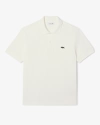 Polo Cl&aacute;sico De Piqu&eacute; Con Estampado De Cocodrilo
