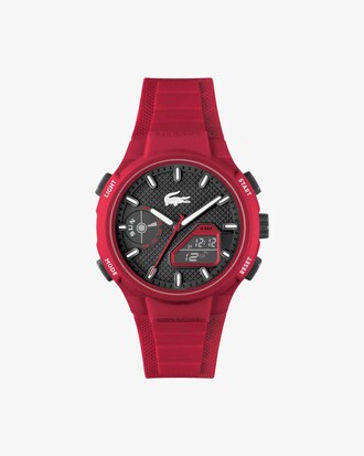 LC33 Analog and Digital Silicone Watch