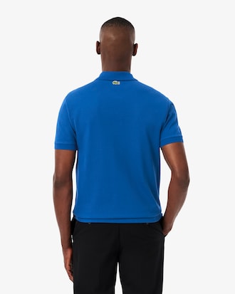 Men's Classic Fit Petit Piqué Badge Polo
