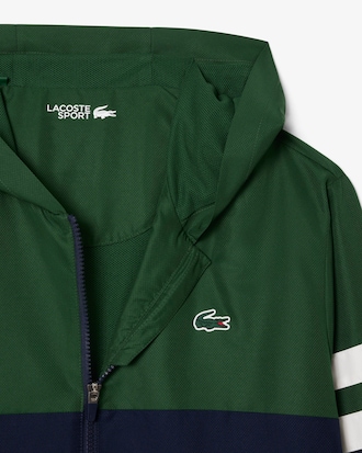 Men's Tennis Water-Repellent Hooded Jacket