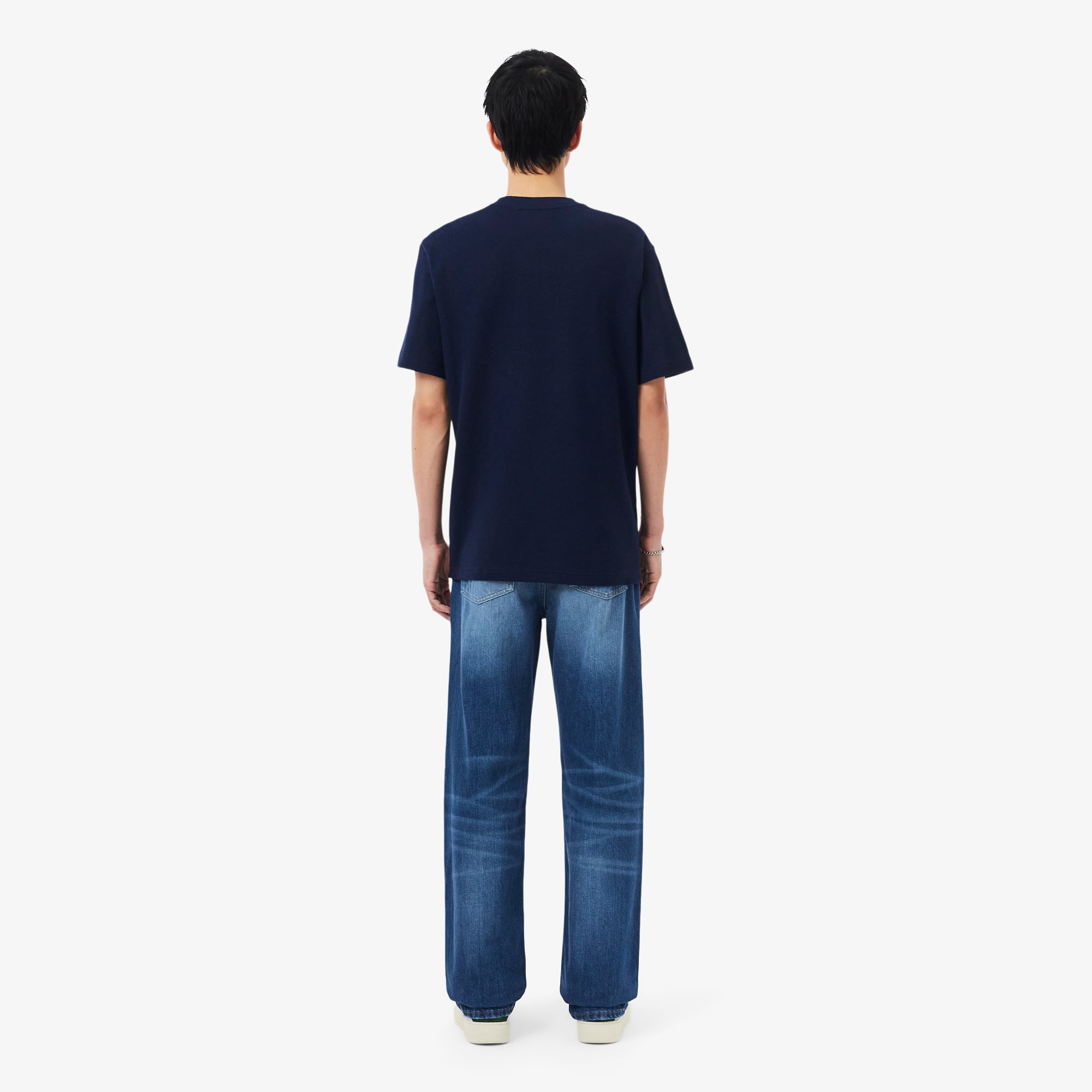 Men's 5-Pocket Straight Cut Indigo Jeans