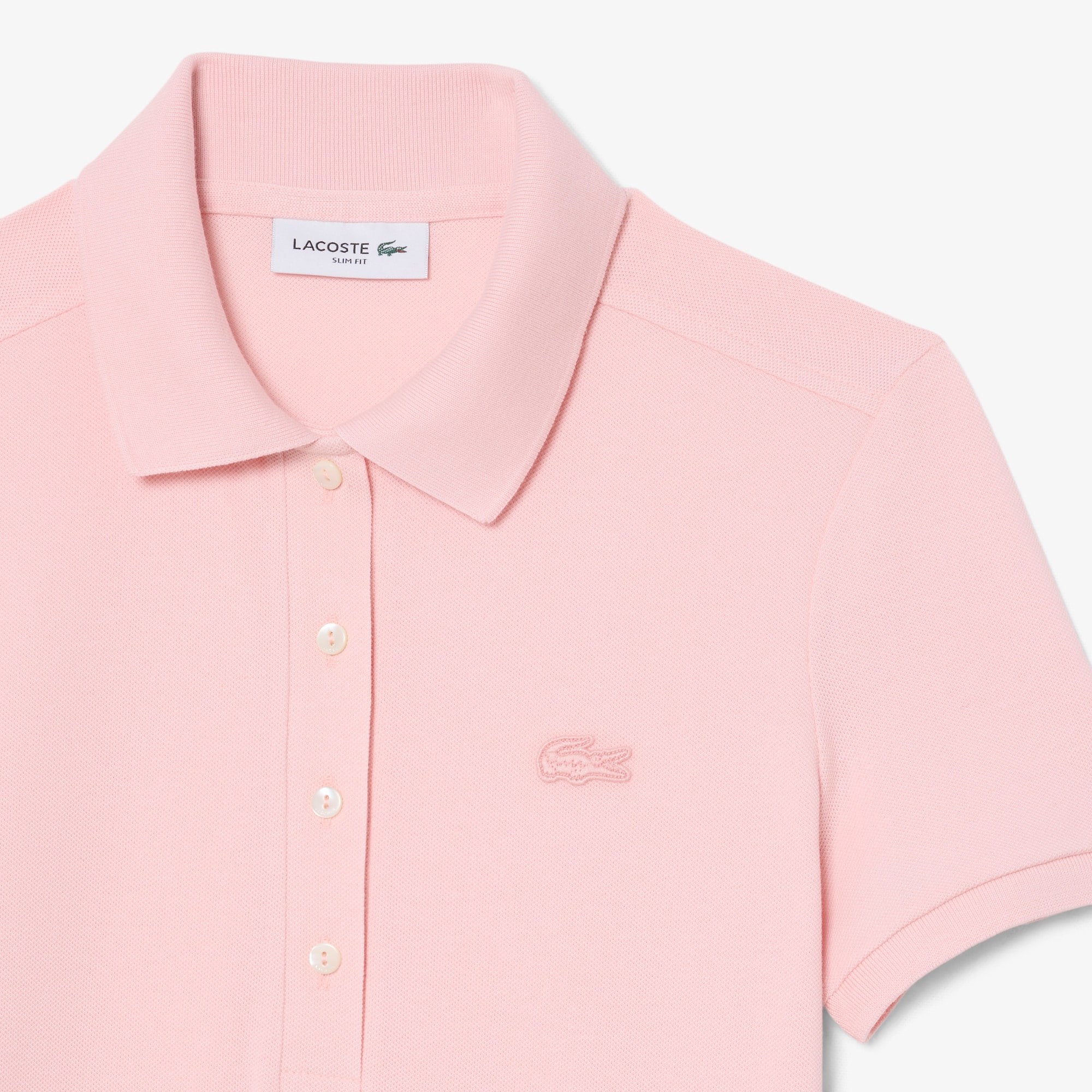 lacoste pink polo dress LACOSTE Polo Dress SNIDEL