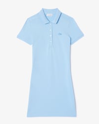 Women's Slim Fit Stretch Mini Piqu&eacute; Polo Dress