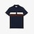 Navy Blue / White / Brown