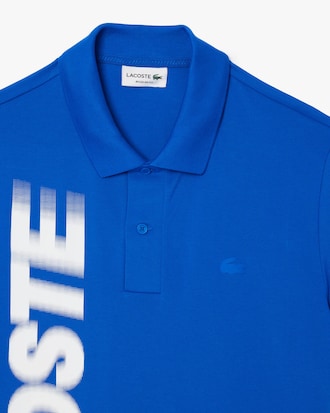 Polo Regular Fit Estampado Movimiento