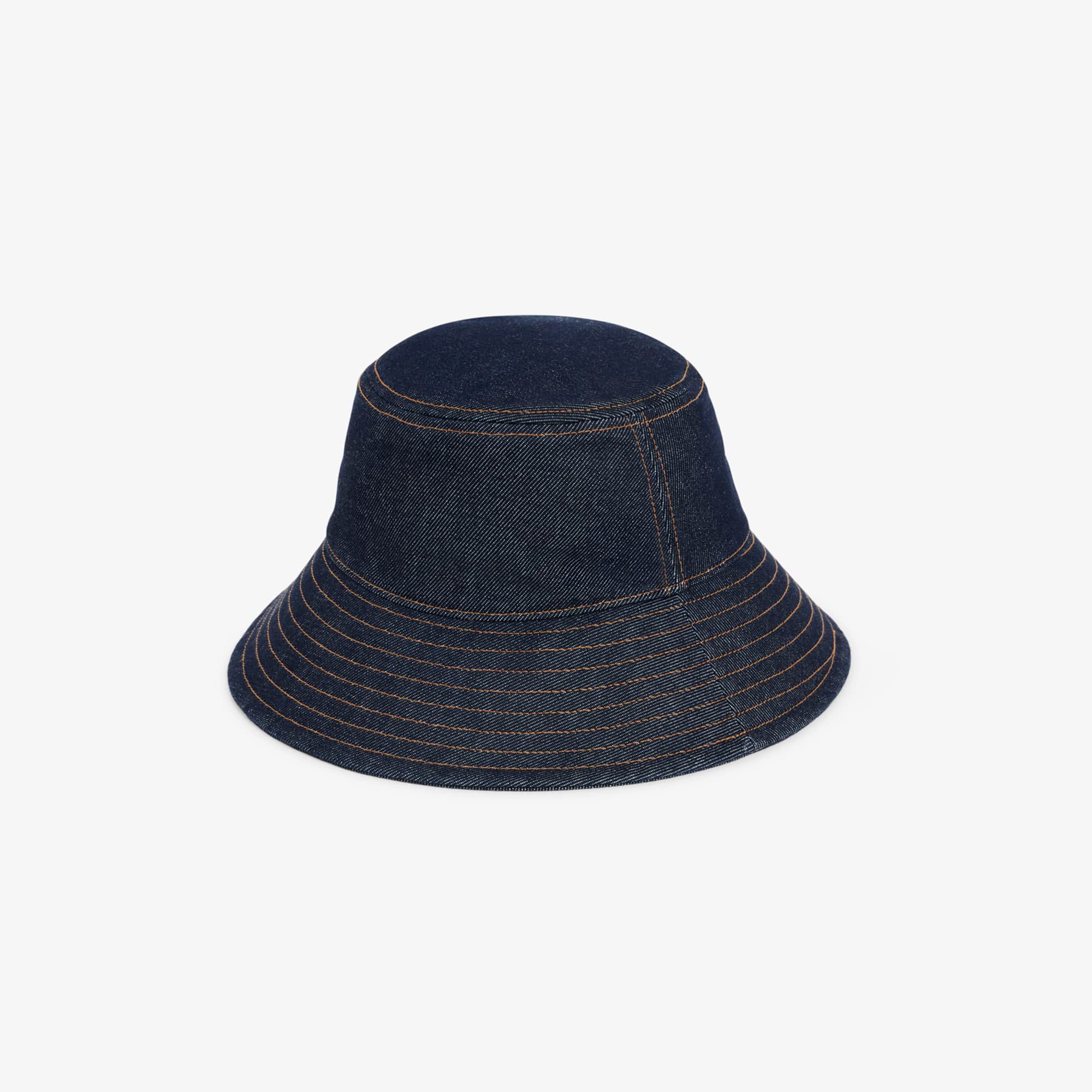 Cotton Denim Bucket Hat