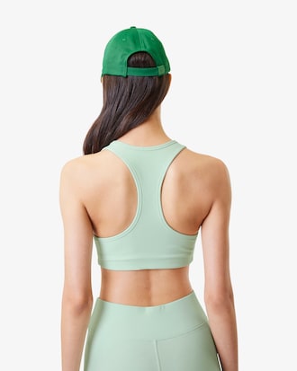 Women's Lacoste x Bandier Ribbed Sports Bra