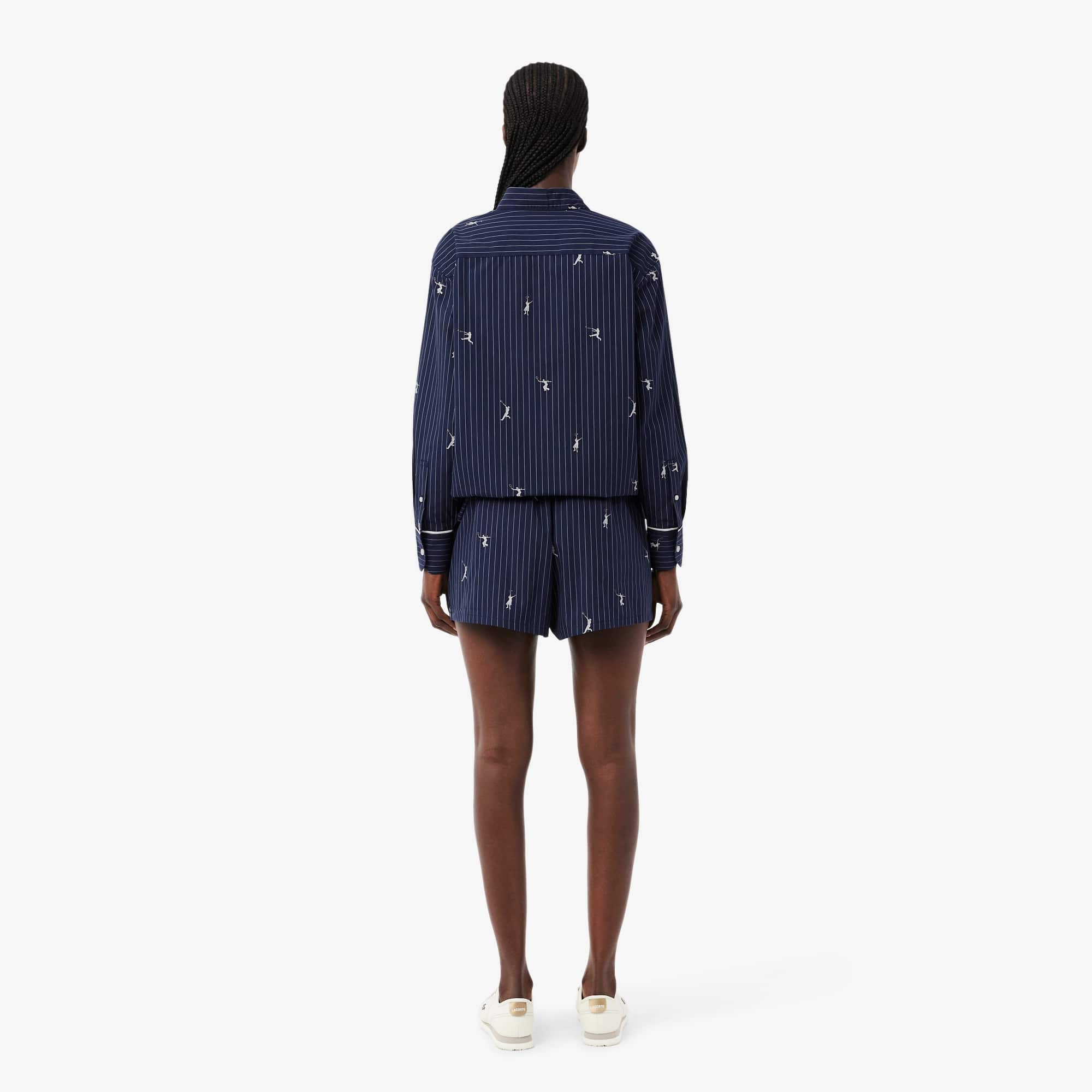 Cotton Poplin Boxer Shorts - Shorts & Skirts - New In 2026 | Lacoste