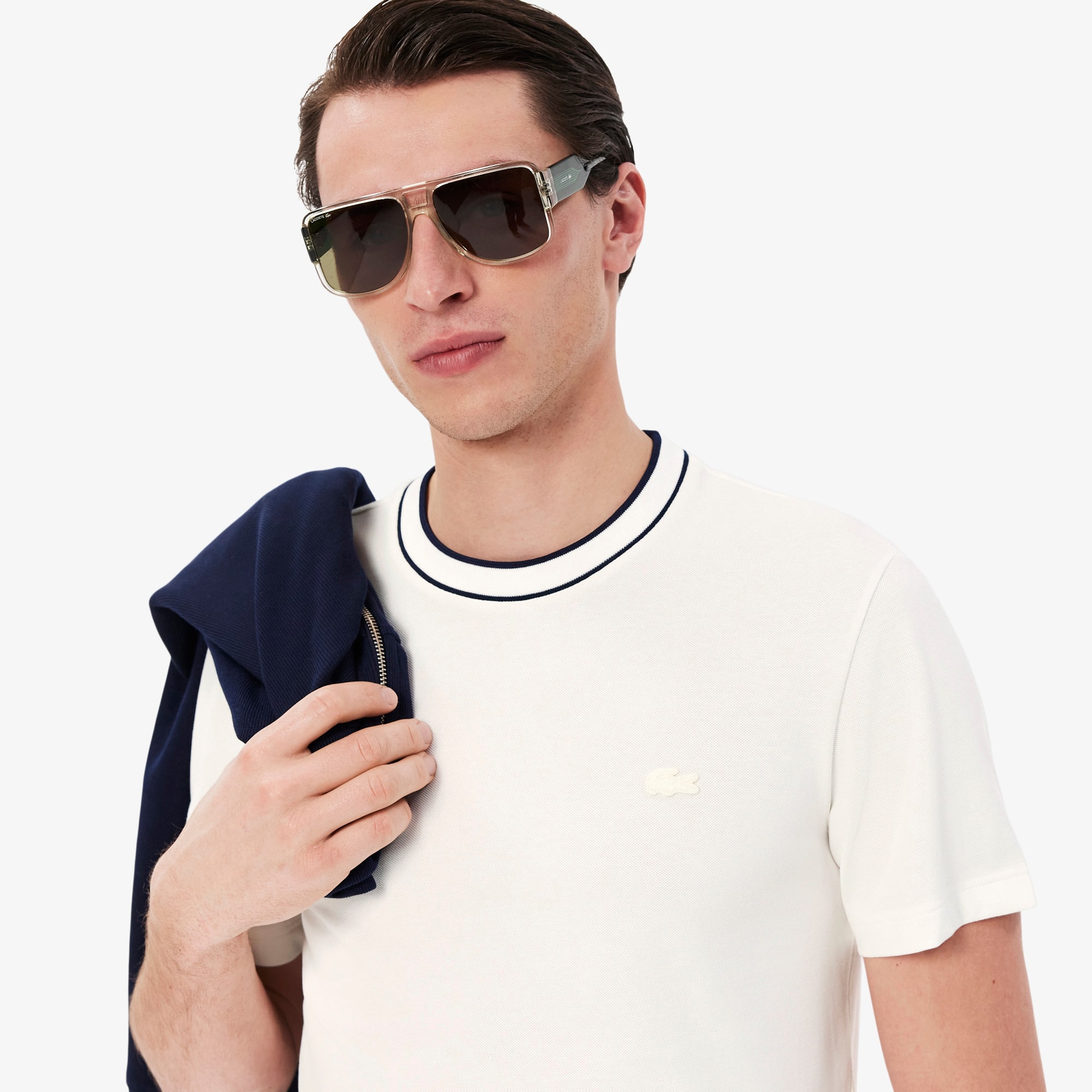 トップス LACOSTE Lacoste Sport SH6974 sweatshirt Blue | Smashinn