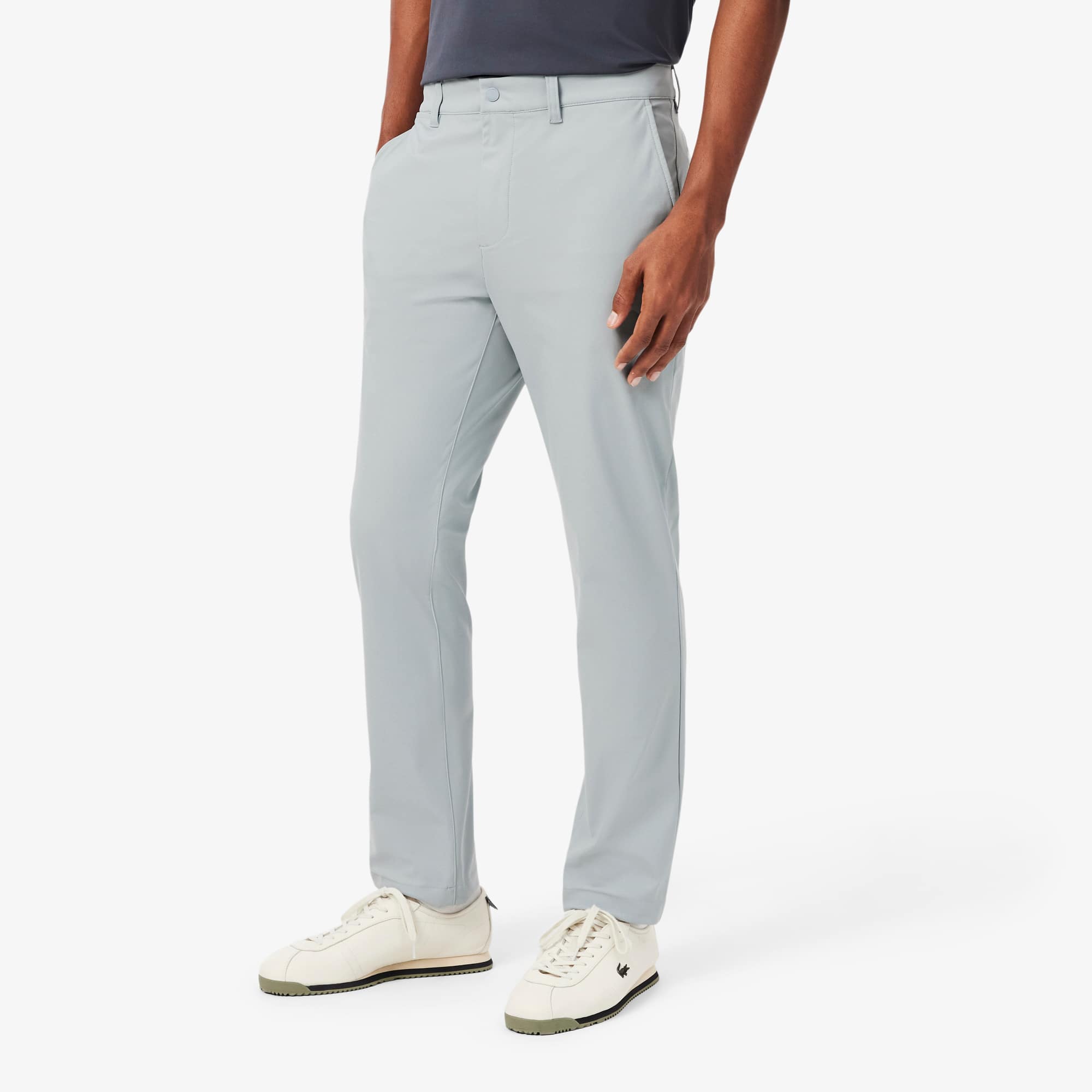 Slim Fit Knit Chino Pants