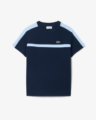 Cotton Color-Block T-shirt