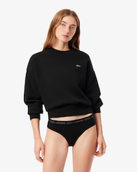 Scallop Waist Microfiber Briefs