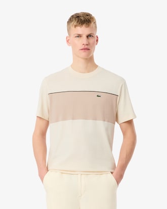 Colour-Block Cotton T-shirt