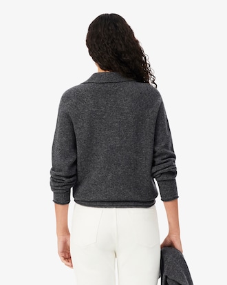 Women's Wool High-Neck Sweater