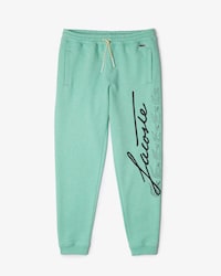 Men's Signature & Croc Print Cotton Fleece Sweatpants