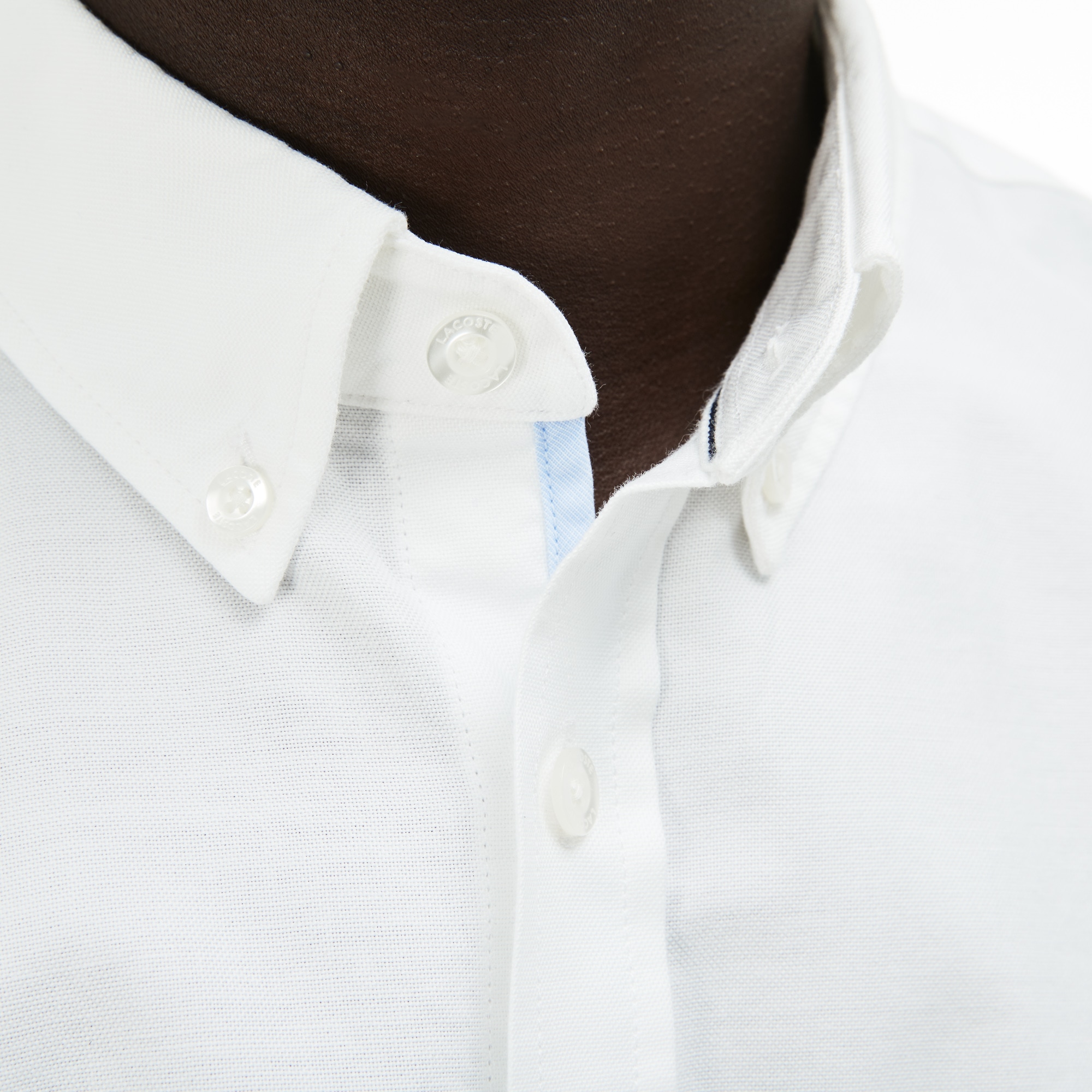 Men's Regular Fit Cotton Oxford Shirt LACOSTE