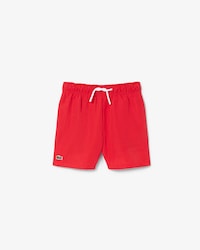 Monochromatic Lined Swim Trunks