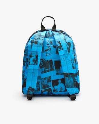 Polaroid Printed Canvas Backpack
