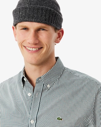 Men's Regular Fit Checked Cotton Shirt